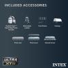 image:imageIntex 26363EH Ultra XTR 24ft x 12ft x 52in Above Ground Swimming Pool Set with Sand Filter Pump and Protective Pool Canopy18 x 9 x 52