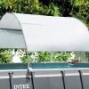 image:imageIntex 26363EH Ultra XTR 24ft x 12ft x 52in Above Ground Swimming Pool Set with Sand Filter Pump and Protective Pool Canopy24 x 12 x 52