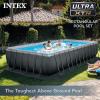 image:imageIntex 26363EH Ultra XTR 24ft x 12ft x 52in Above Ground Swimming Pool Set with Sand Filter Pump and Protective Pool Canopy24 x 12 x 52