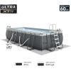 image:imageIntex 26363EH Ultra XTR 24ft x 12ft x 52in Above Ground Swimming Pool Set with Sand Filter Pump and Protective Pool Canopy24 x 12 x 52