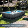 image:imageIntex 26363EH Ultra XTR 24ft x 12ft x 52in Above Ground Swimming Pool Set with Sand Filter Pump and Protective Pool Canopy24 x 12 x 52