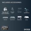 image:imageIntex 26363EH Ultra XTR 24ft x 12ft x 52in Above Ground Swimming Pool Set with Sand Filter Pump and Protective Pool Canopy24 x 12 x 52