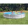 image:imageIntex 26711EH 12ft x 30in Prism Frame Above Ground Swimming Pool with 530 GPH GCFI Filter Pump and Robot Vacuum Cleaner fits up to 6 People