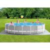 image:imageIntex 26723EH 15 Feet by 42 Inches Prism Frame Above Ground Swimming Pool Set with Debris Cover Ladder and 120 Volt 1000 GPH Cartridge Filter Pump