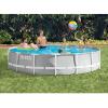 image:imageIntex 26723EH 15ft x 42in Prism Frame Above Ground Swimming Pool Set with Filter Ladder Cover Ground Cloth and Robot Vacuum Cleaner
