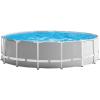 image:imageIntex 26725EH 15ft x 15ft x 48in Outdoor Above Ground Swimming Pool Set with Cover Ladder Filter Pump and 6 Replacement Filter Cartridges