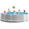 image:imageIntex 26725EH 15ft x 15ft x 48in Outdoor Above Ground Swimming Pool Set with Cover Ladder Filter Pump and 6 Replacement Filter Cartridges