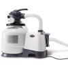 image:imageIntex 2800 Gallon Per Hour Pool Filter Sand Pump with Built In Automatic Timer and Krystal Clear Saltwater System Swimming Pool Chlorinator