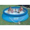 image:imageIntex 28131EH 12 Foot x 30 Inch Easy Set Above Ground Inflatable 4 Person Swimming Pool with 530 GPH Filter Pump and 2 Replacement Filter Cartridges