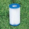 image:imageIntex 28211EH 12Foot x 30inch Metal Frame Round 6 Person Outdoor Above Ground Swimming Pool with Filter Pump Filter Cartridge amp Protective Canopy
