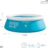 image:imageIntex 6ft x 20in Easy Set Swimming Pool 28101 Blue6 feet x 20 inch Easy Set Pool