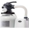 image:imageIntex Above Ground Pool Sand Filter Pump Bundled with Replacement Hose Digital Timer and One Hydro Aeration Technology for Outdoor Use