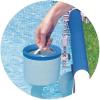 image:imageIntex Deluxe Wall Mounted Pool Surface Automatic Skimmer with Removable Strainer Basket for 800 GPH Pumps AboveGround Pool Accessory 2 Pack