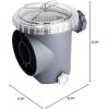 image:imageIntex Krystal Clear Sand Filter Pump for Above Ground Pools 2800 GPH Pump Flow Rate 110120V with GFCI12 in