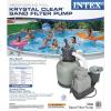 image:imageIntex Krystal Clear Sand Filter Pump for Above Ground Pools 2800 GPH Pump Flow Rate 110120V with GFCI14 in