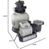 image:imageIntex Krystal Clear Sand Filter Pump for Above Ground Pools 2800 GPH Pump Flow Rate 110120V with GFCI14 in