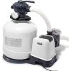 image:imageIntex ZX100 Auto Pressure Side Pool Cleaner with Hose and Converter and 3000 GPH Above Ground Pool Sand Filter Pump with Automatic Timer