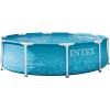 image:imageINTEX 28206EP 10Ft X 30In Beachside Metal Frame Above Ground Swimming Pool Pool Only Pump Not IncludedUpdated Packaging
