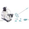 image:imageINTEX SX3000 Krystal Clear Sand Filter Pump for Above Ground Pools 3000 GPH Pump Flow Rate  Easy Installation  Deluxe Pool Maintenance Kit Included