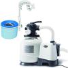 image:imageIntex 26647EG Above Ground Pool Sand Filter Pump Bundled with 6Function Control Bunded with Intex 28000E Wall Mounted Automatic Cleaning Skimmer