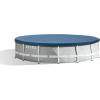 image:imageIntex 26723EH 15 Feet by 42 Inches Prism Frame Above Ground Swimming Pool Set with Debris Cover Ladder and 120 Volt 1000 GPH Cartridge Filter Pump
