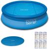 image:imageIntex Inflatable Round Pool 18 Round Solar Pool Cover amp Type A Filter 6 Pack