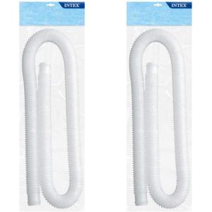 image:imageIntex 125 Diameter Easy to Install Accessory Pool Pump Replacement Hose 59 Long for Intex Models 607 and 637 2 Pack White