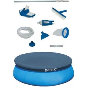 image:imageIntex Deluxe Pool Maintenance Kit amp Intex 15 Ft Above Ground Swimming PoolCover