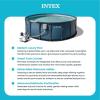 image:imageINTEX 28825EH 16ft X 52in UltraLuxe Premium Swimming Pool Set with Dual Sand Filter Pump and Saltwater System Pool Ladder Skimmer Pool Tray Pool Cover Water Analyzer TJoint LED Solar Light18 x 52