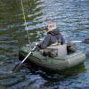 image:imageINTEX Big Catch Pro Inflatable Fishing Float Tube Includes Deluxe 54in Boat Oars and HighOutput Pump  Detachable Fishing Rod Holders  Mesh Fish Ruler  HeavyDuty Backpack  308lb Weight Capacity