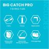 image:imageINTEX Big Catch Pro Inflatable Fishing Float Tube Includes Deluxe 54in Boat Oars and HighOutput Pump  Detachable Fishing Rod Holders  Mesh Fish Ruler  HeavyDuty Backpack  308lb Weight Capacity
