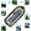 image:imageINTEX Seahawk Inflatable Boat Series Includes Boat Oars and HighOutput Pump  Fishing Rod Holders  Gear PouchDark Green