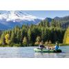image:imageINTEX Seahawk Inflatable Boat Series Includes Boat Oars and HighOutput Pump  Fishing Rod Holders  Gear PouchLight Green