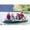 image:imageINTEX Seahawk Inflatable Boat Series Includes Boat Oars and HighOutput Pump  Fishing Rod Holders  Gear PouchLight Green