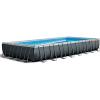 image:imageINTEX 26373EH Ultra XTR 32ft x 16ft x 52in Above Ground Swimming Pool Set with Sand Filter Pump and Deluxe Maintenance Cleaning Kit 2Pack