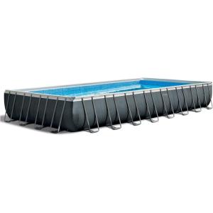 image:imageINTEX 26373EH Ultra XTR 32ft x 16ft x 52in Above Ground Swimming Pool Set with Sand Filter Pump and Deluxe Maintenance Cleaning Kit 2Pack