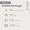 image:imageINTEX 28427EG PureSpa Bubble Massage Spa Set Outdoor Inflatable Portable Hot Tub Includes Energy Efficient Spa Cover Saltwater System Ready 6 Person 85in x 28in4 Person