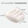 image:imageIntex Easy to Install Adjustable and Inflatable Spa Cushioned Headrest with Head and Neck Support for Pool Lawn and Spa White