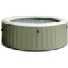 image:imageINTEX 28427EG PureSpa Bubble Massage Spa Set Outdoor Inflatable Portable Hot Tub Includes Energy Efficient Spa Cover Saltwater System Ready 6 Person 85in x 28in4 Person