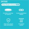 image:imageIntex 12 Foot x 30 Inch Round Metal Frame Above Ground Outdoor Swimming Pool Set with Filter Pump and Easy Set Round Vinyl Pool Cover Blue