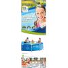 image:imageMetal Frame Above Ground Swimming Pool w 10 Foot Round Swimming Pool Cover