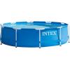 image:imageMetal Frame Above Ground Swimming Pool w 10 Foot Round Swimming Pool Cover