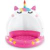 image:imageINTEX 58438EP Caticorn Inflatable Kiddie Baby Pool 40in x 40in for Ages 13