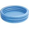 image:imageINTEX 58446EP Crystal Blue Inflatable Kiddie Swimming Pool 66in x 15in45in x 10in