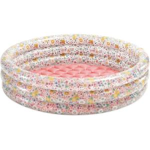 image:imageINTEX Sweet Blossom Inflatable Baby Pool Soft Inflatable Floor  34 x 10  for Kids Age 13