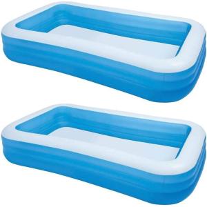 image:imageIntex 58484EP Swim Center Inflatable Family Pool 277 Gallon Capacity  120 x 72 x 22  Blue 2 Pack