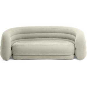 image:imageIntex 66571EP Inflatable Curved Sofa BlowUp Couch 43 x 90 x 32