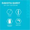 image:imageINTEX 68245EP Dakota Quest SitOnTop Inflatable Kayak