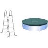 image:imageIntex Pool Ladder for 48 Inch Wall Pools amp 15 Pool Debris Cover w Drain Holes