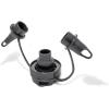 image:imageINTEX 66656WA QuickFill 12 Volt DC Electric Pump Inflates and Deflates Air Mattresses Kayaks Boats  Includes 3 Interrconnecting Nozzles  Sleek and Compact Design  650 LMin Air Flow  Outdoor Use